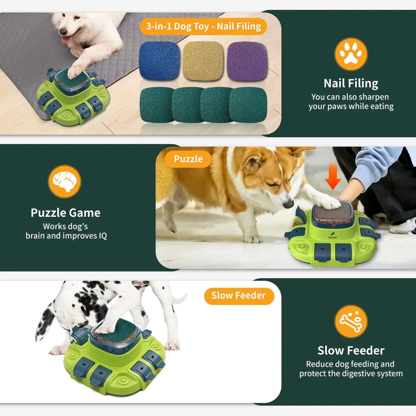 GIOCA-MANGIA-LIMA: TUTTO IN UNA ZAMPA!